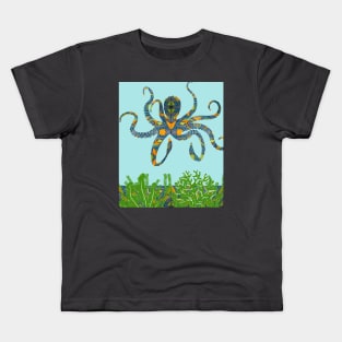 Octopus Splat Kids T-Shirt